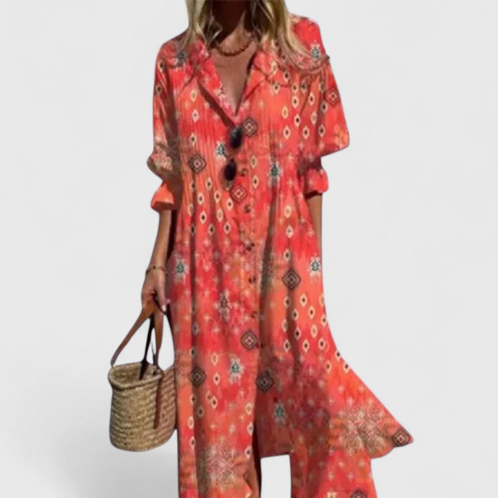 Paula | Elegant Boho Dress