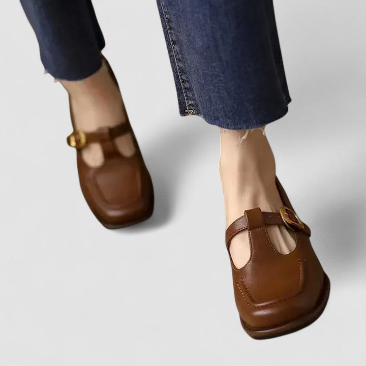Kyrahnae | Orthopedic T-Strap Mary Jane Shoes