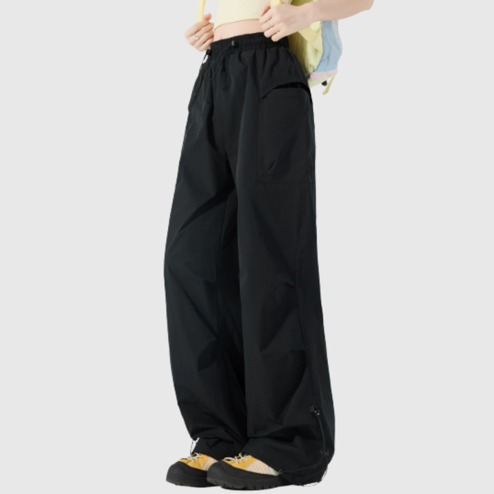 Lani | Women Wide Leg Pants with Relaxed Fit Straight Leg Oversized