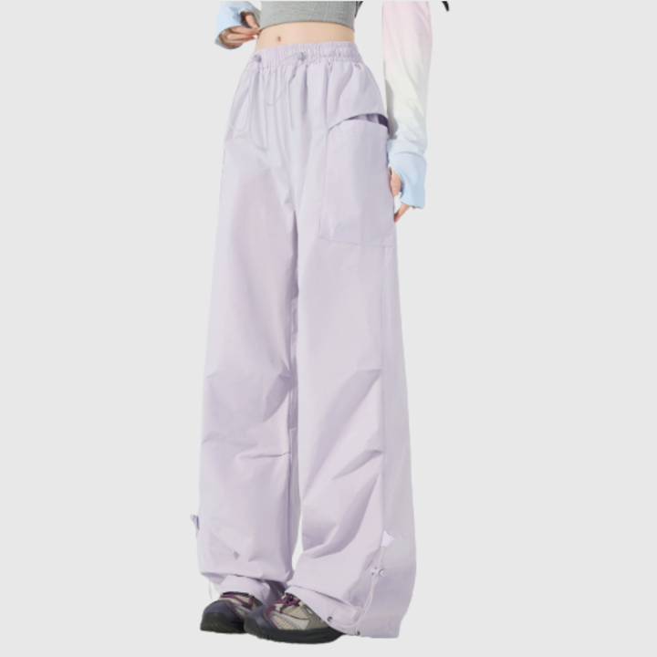 Lani | Women Wide Leg Pants with Relaxed Fit Straight Leg Oversized