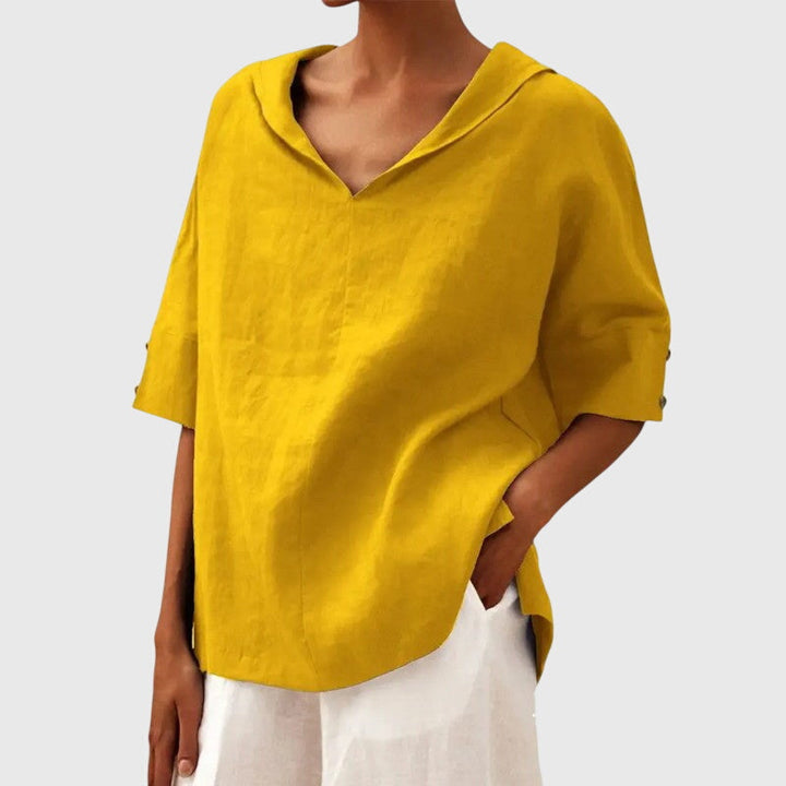 Ayla | Blouse - Orange